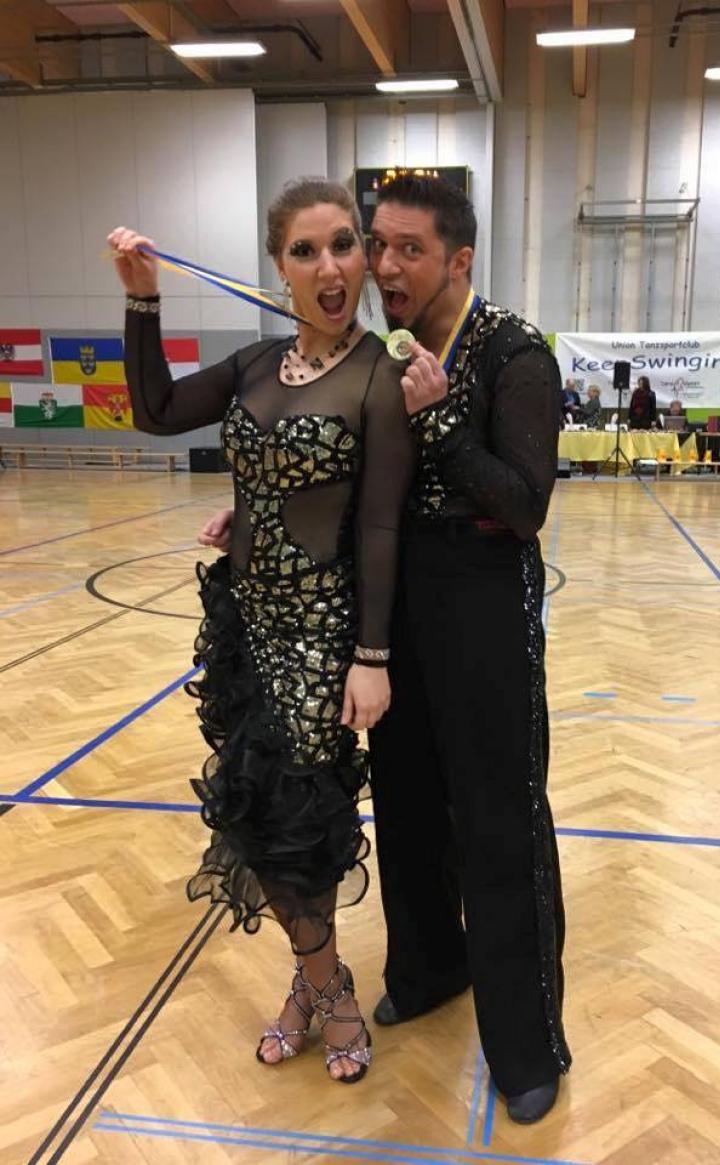 Florian Rudolf & Karina Wanek, Sen I Latein B Klasse