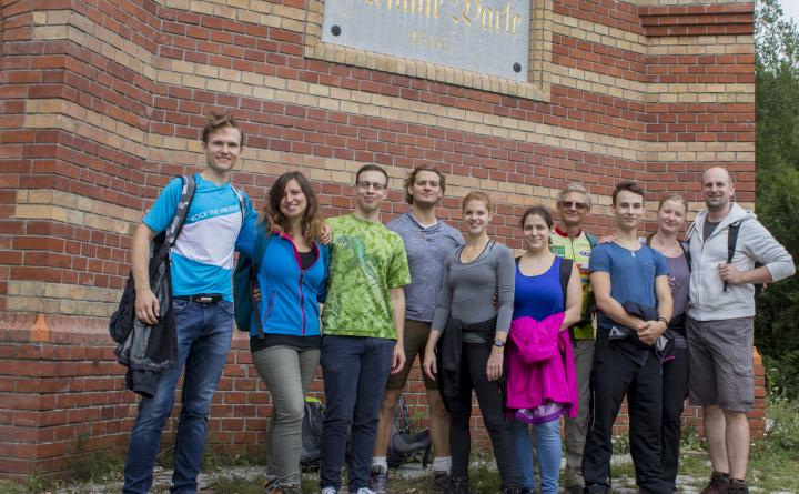 Gruppenfoto Clubtag Stadtwanderweg Wien 15.07.2017