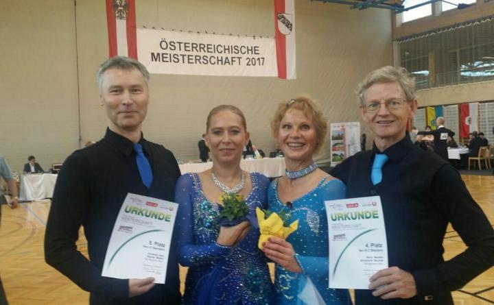 ÖM 2017 Christian, Gini, Annemarie, Heinz